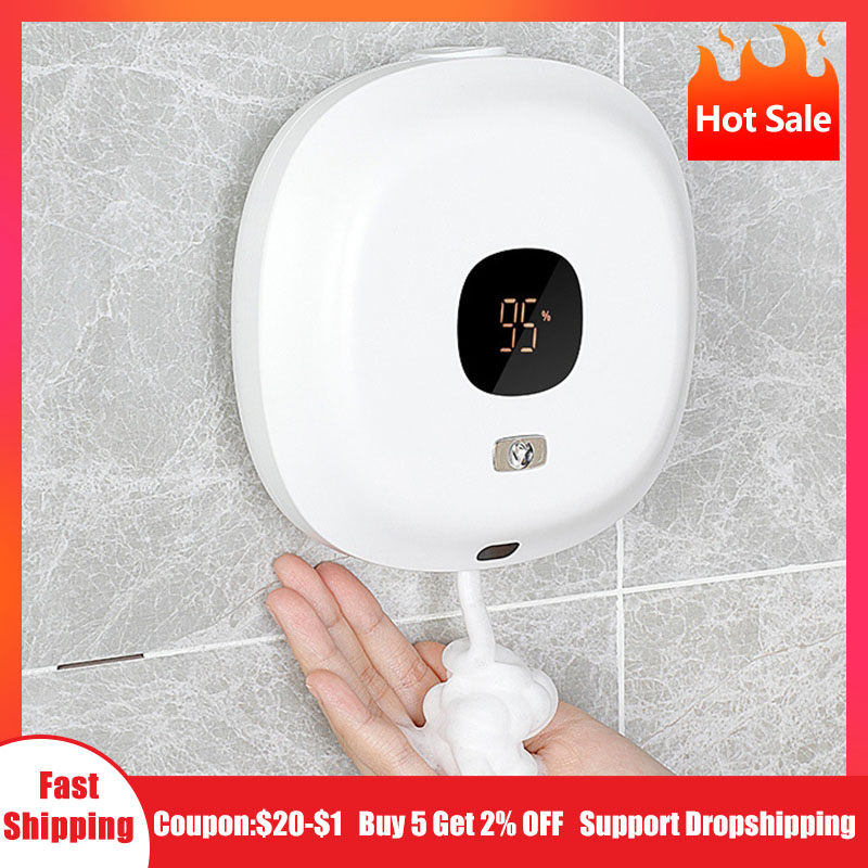 Soap Making Machine At Home - ใหม่เครื่องจ่ายสบู่เหลวติดผนัง Touchless โฟมเครื่องจ่ายสบู่เหลวอัตโนมัติ Hand Sanitizer เครื่องในครัวเรือนโรงแรม