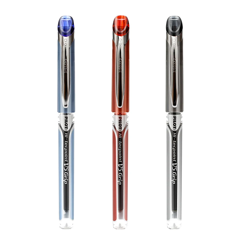 Pilot Pen V5 - นักบินญี่ปุ่น BXGPN-V5 รุ่นอัพเกรดเจลปากกา 0.5 นักเรียนปากกาขนาดใหญ่เติมไม่สามารถเปลี่ยนได้ 1PCS