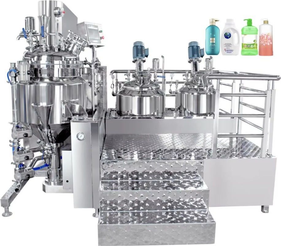 Making Soap And Detergent - เครื่องผสมโฮโมจีไนเซอร์สำหรับแชมพู น้ำยาซักผ้า น้ำยาล้างจาน สบู่ โลชั่นอาบน้ำ เครื่องทำโลชั่นแบบกำหนดเองได้