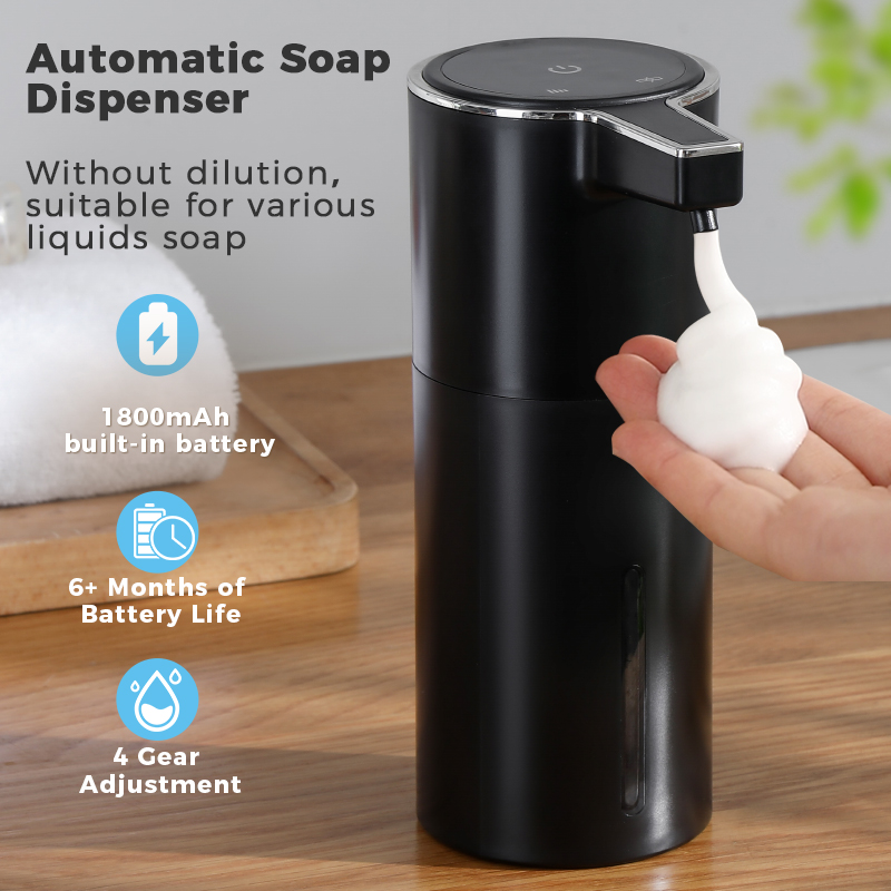 Soap Making Machine At Home - เครื่องจ่ายสบู่อัตโนมัติแบบติดผนัง รุ่นใหม่ แบบโฟม ขนาด 400 มล.