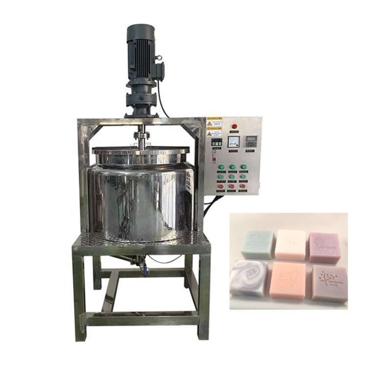 Making Soap And Detergent - เครื่องผสมสารเคมีขนาด 100 ลิตร สำหรับแชมพู น้ำยาซักผ้า ครีมนวดผม