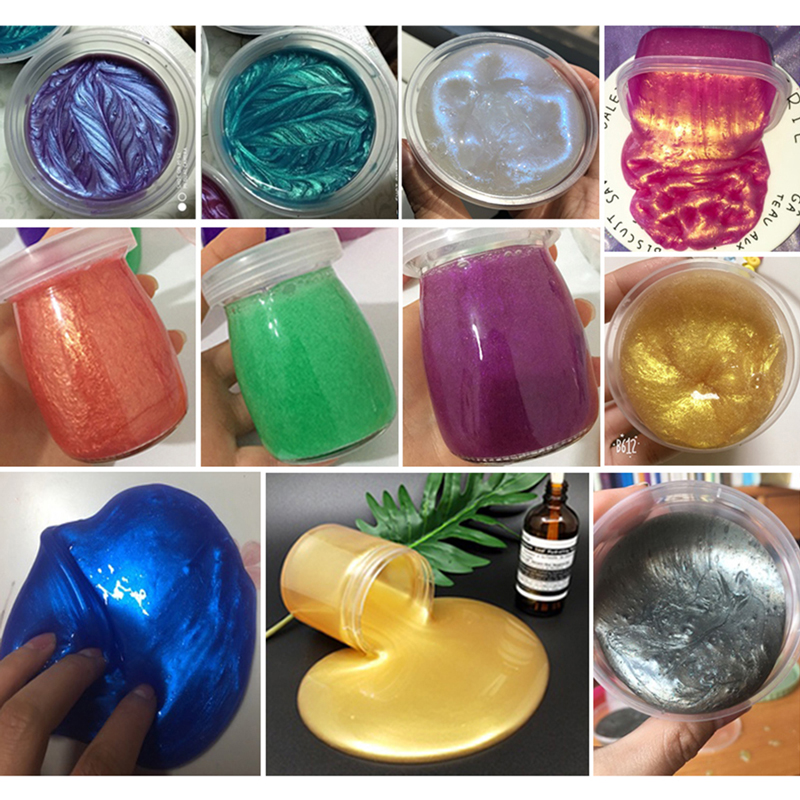 Pearl Powder Pigment 50G Micaส - Oxide Pigment Soap บทวิจารณ์และราคา