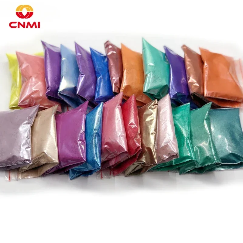 50g Mica Pigment ผงไข่มุก DIY  - Oxide Pigment Soap บทวิจารณ์และราคา