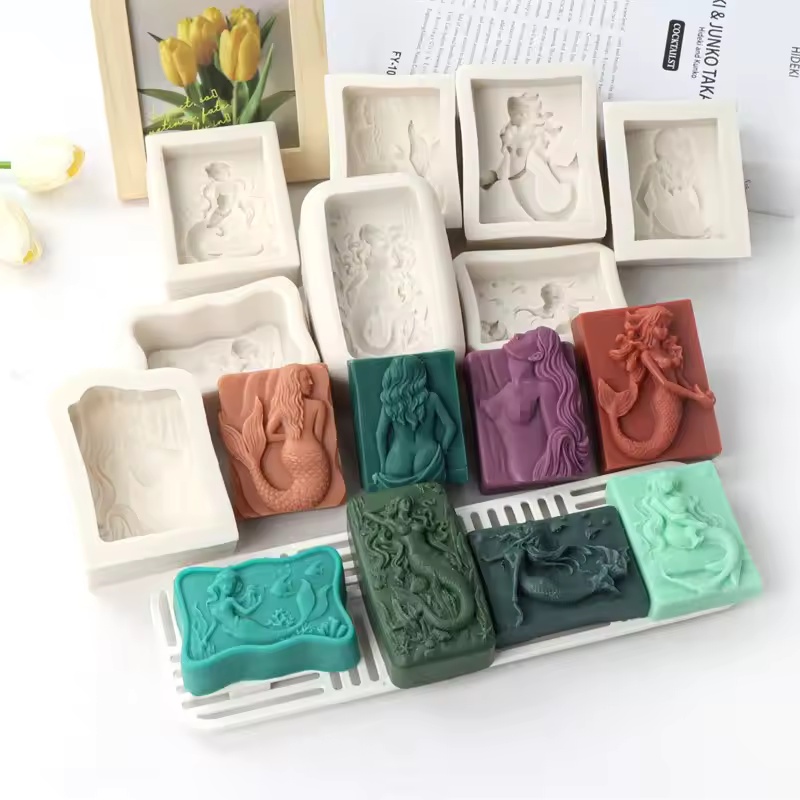 แม่พิมพ์เทียนรูปนางเงือก 3 มิต - Soap Making Formula บทวิจารณ์และราคา