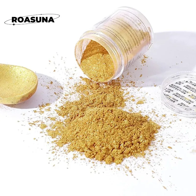 24 สี Mica ผงไข่มุกสําหรับอีพ็ - Oxide Pigment Soap บทวิจารณ์และราคา