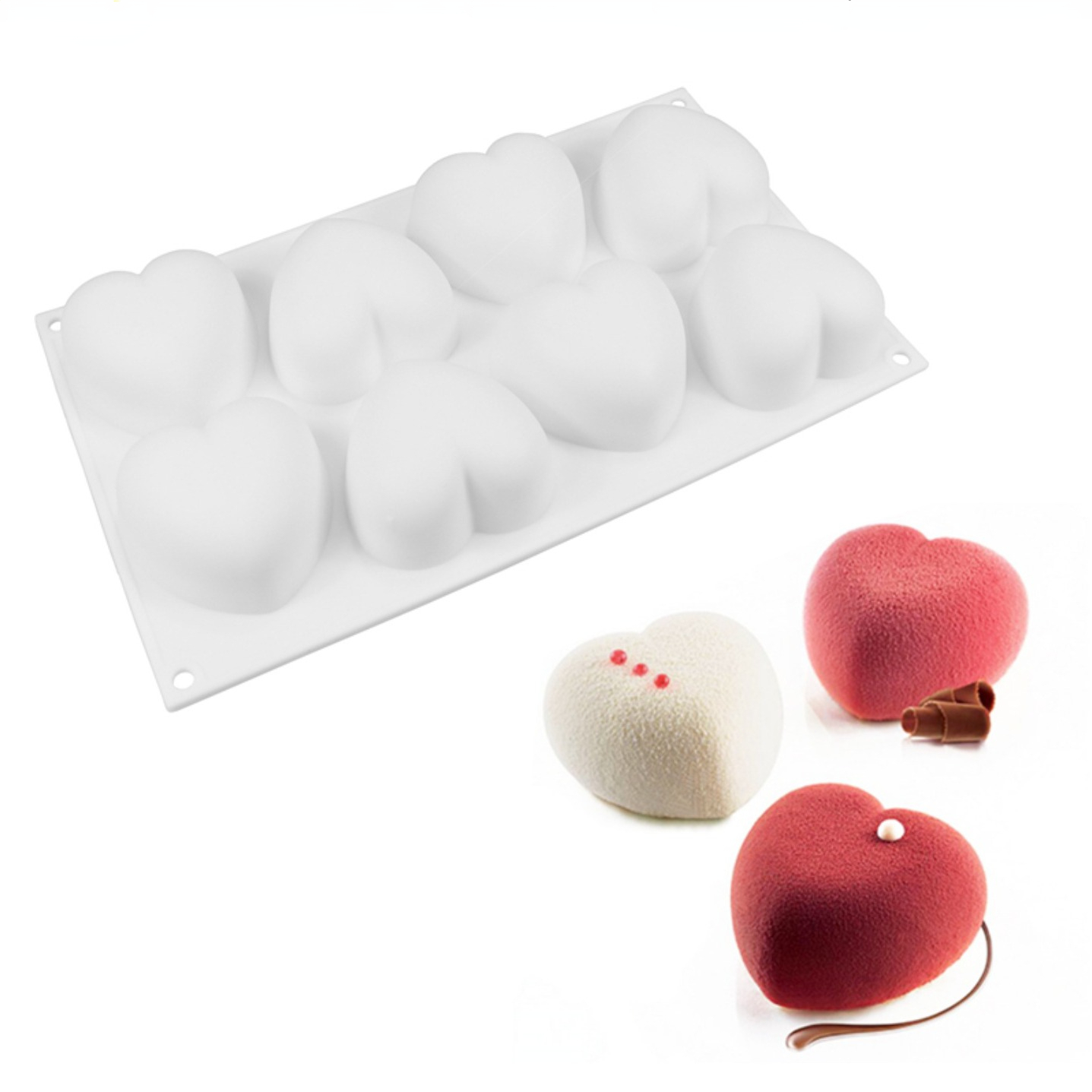 Love Heart ซิลิโคนสบู่แม่พิมพ์ - Soap Making Guide For Beginners บทวิจารณ์และราคา