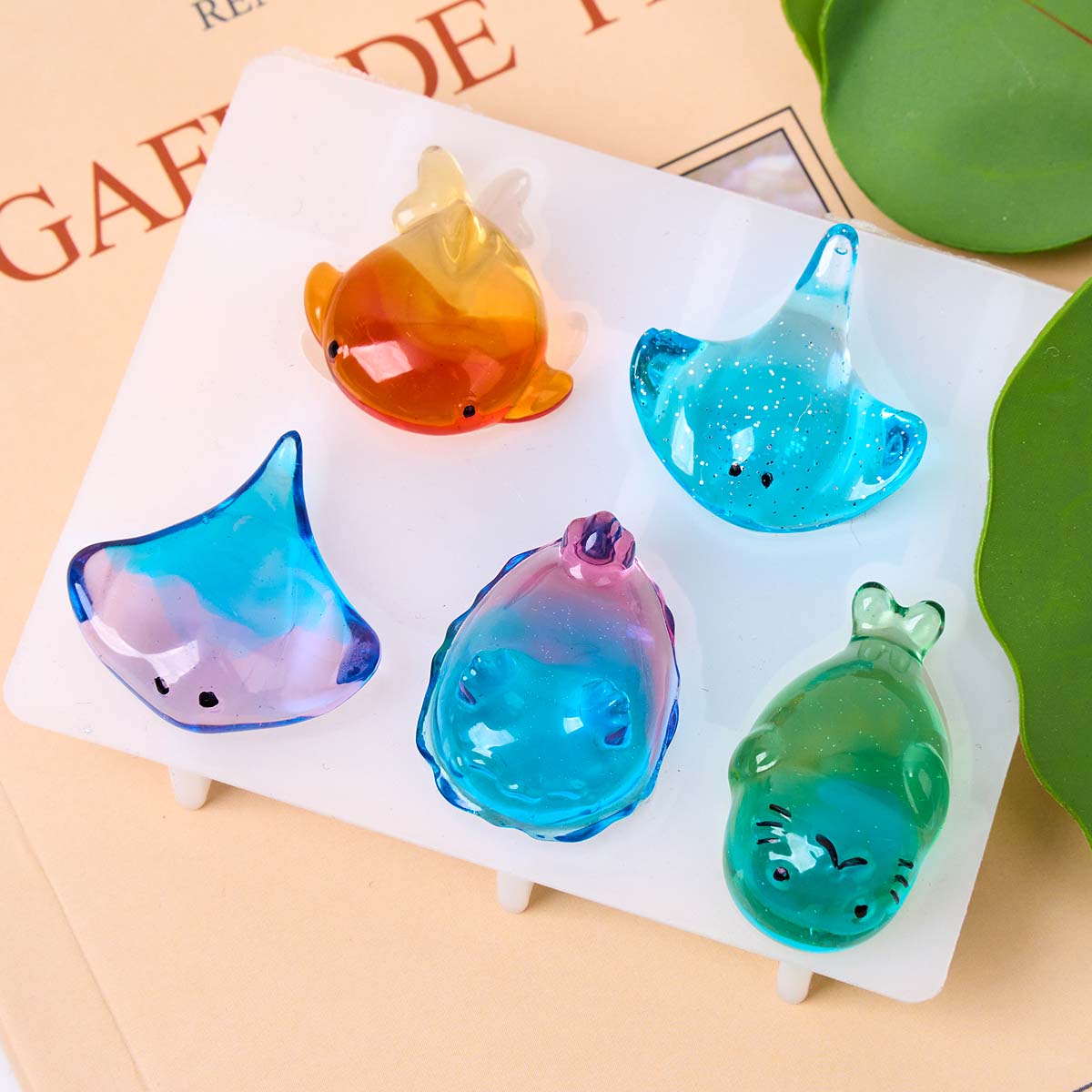 แม่พิมพ์ซิลิโคนรูปปลากระเบน 3  - Soap Making Guide For Beginners บทวิจารณ์และราคา