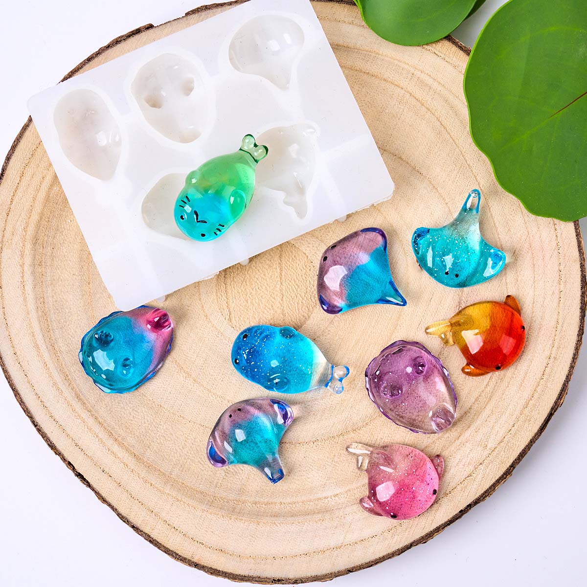 แม่พิมพ์ซิลิโคนรูปปลากระเบน 3  - Soap Making Guide For Beginners บทวิจารณ์และราคา