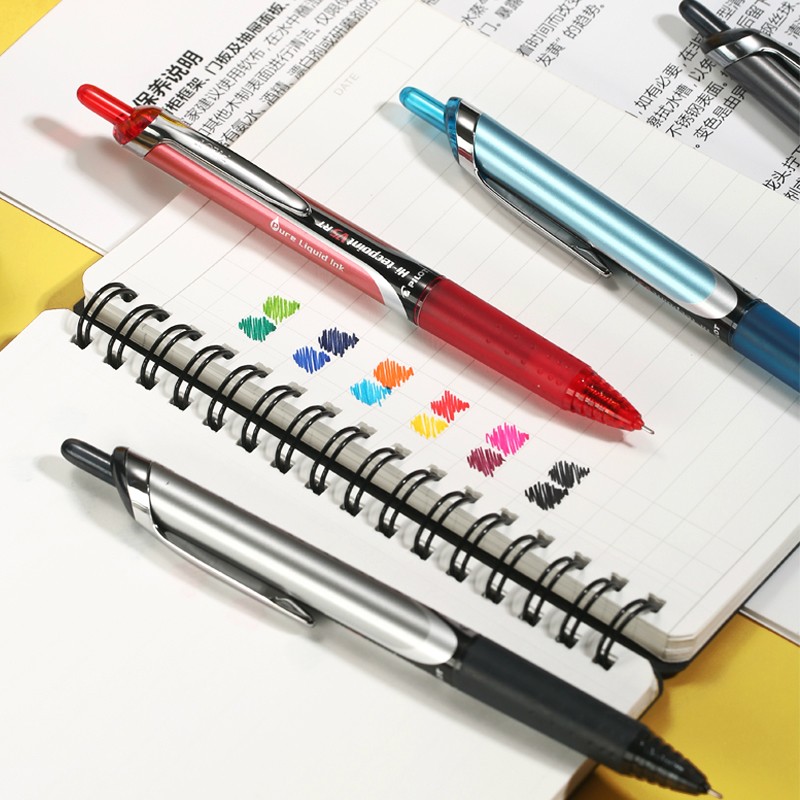 1ชิ้นญี่ปุ่นปากกาหมึกเจลสีนักบ - Pilot Pen V5 บทวิจารณ์และราคา