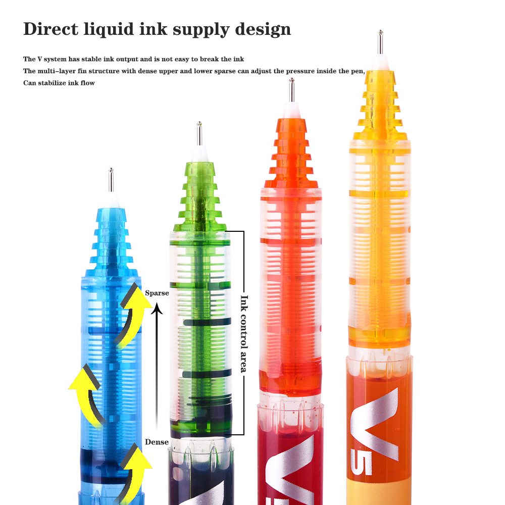 1pcs นักบินญี่ปุ่น V5 เจลปากกา - Pilot Pen V5 บทวิจารณ์และราคา