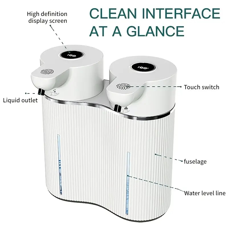 Double-HEAD Touchless โฟม/เจลอ - Soap Making Machine At Home บทวิจารณ์และราคา