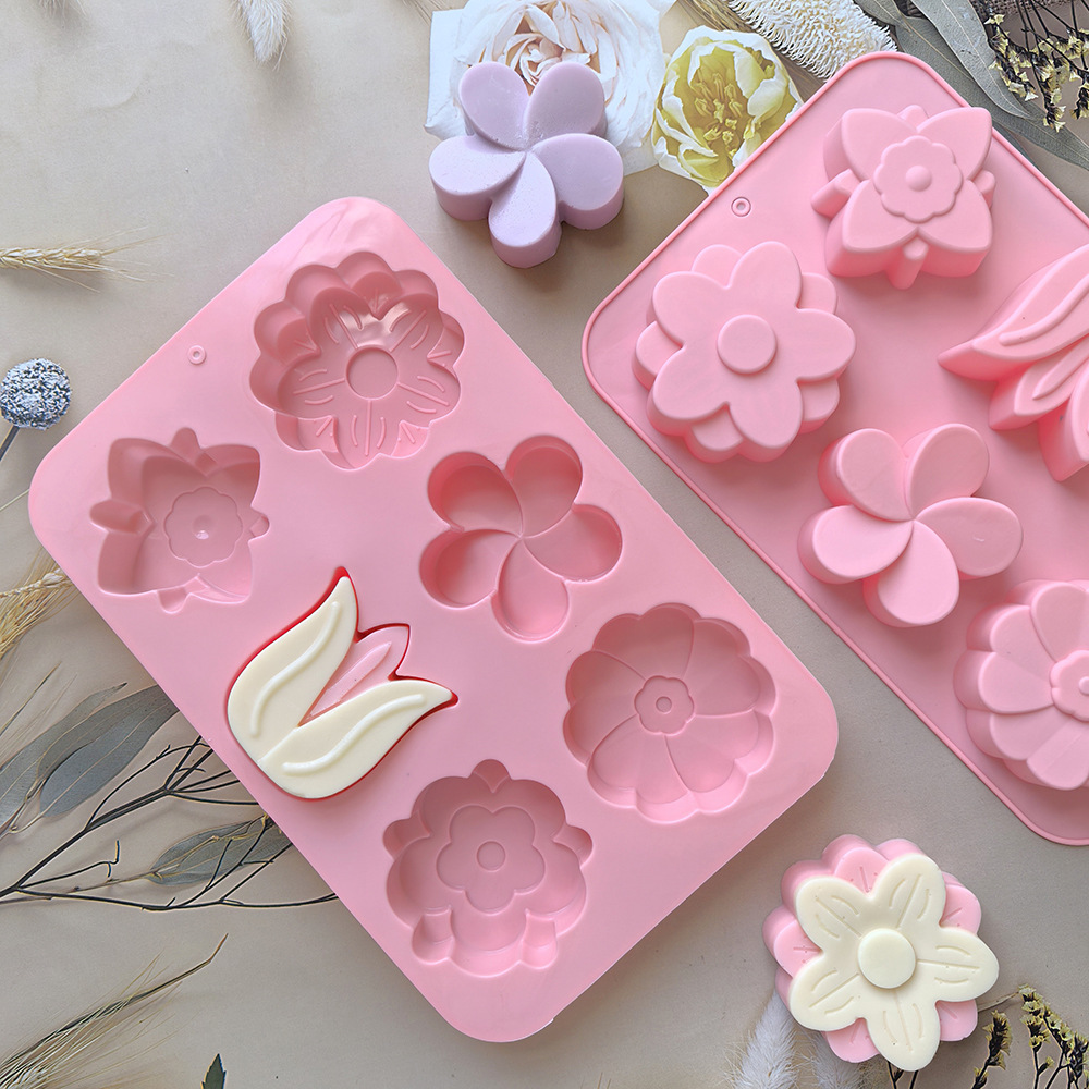 แม่พิมพ์ซิลิโคนรูปดอกไม้ แม่พิ - Soap Making Guide For Beginners บทวิจารณ์และราคา